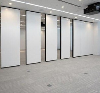Decorative Modern Movable Office Partition Walls Hang Track On The Ceiling 1