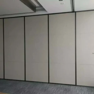 Decorative Modern Movable Sound Proof Office Partition Walls MDF + Aluminum Material