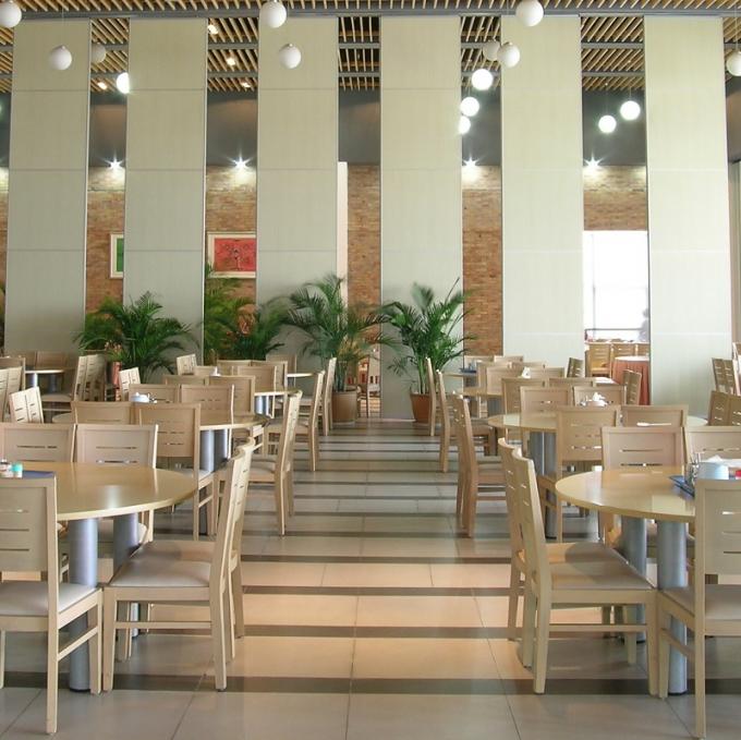 Decorative Movable Wooden Soundproof Partition Wall Panel Thickness 100mm 2