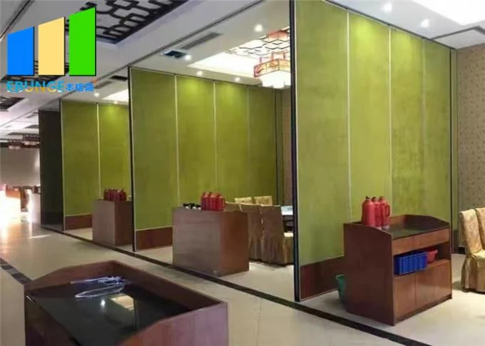 Decorative Office Folding Sliding Partition Movable Soundproof Walls For Restaurant 0