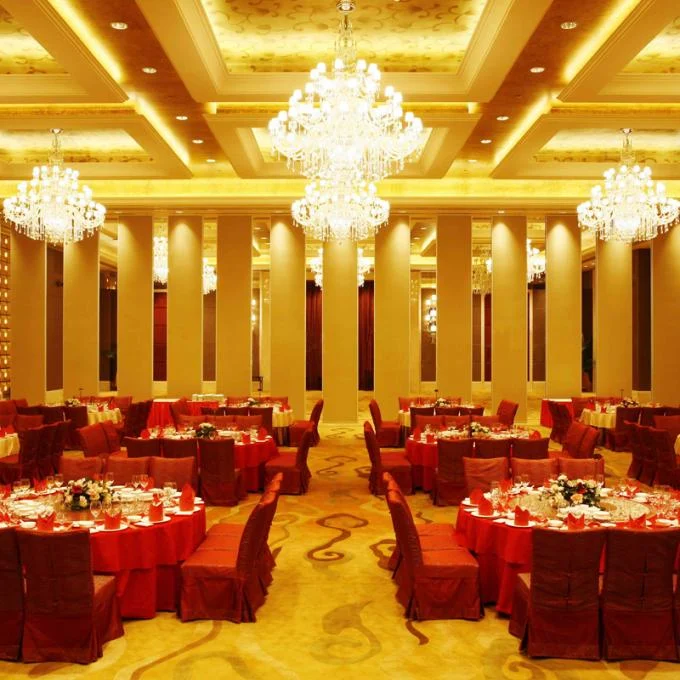Decorative Sliding Door Folding Partition Walls with Aluminium Frame for Banquet Hall 1