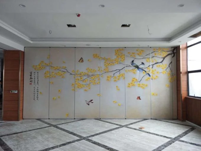 Decorative Soundproof Material Acoustic Partition Wall For Conference Room 0