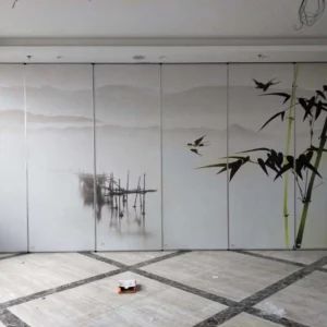 Decorative Soundproof Material Acoustic Partition Wall For Conference Room