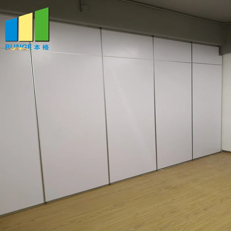 Demountable Operable Wall System Foldable Movable Acoustic Partition Wall For Hotel