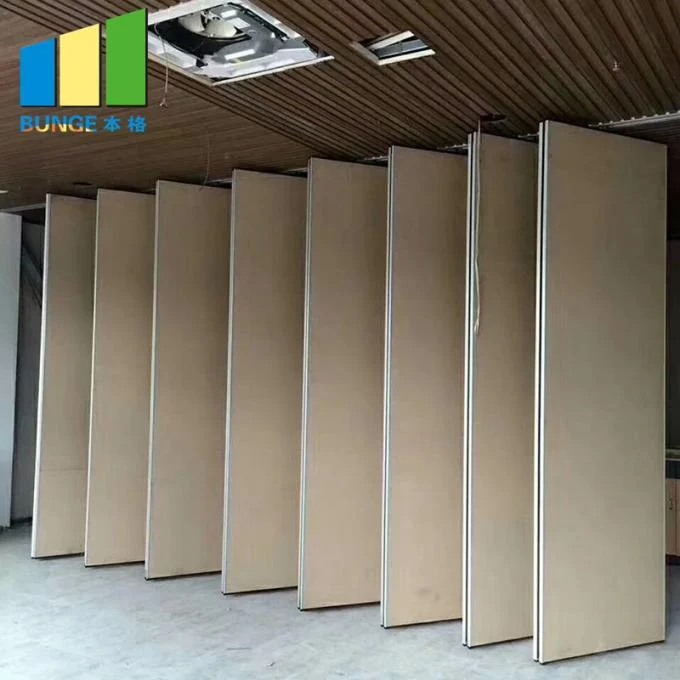 Demountable Operable Wall System Foldable Movable Acoustic Partition Wall For Hotel 2