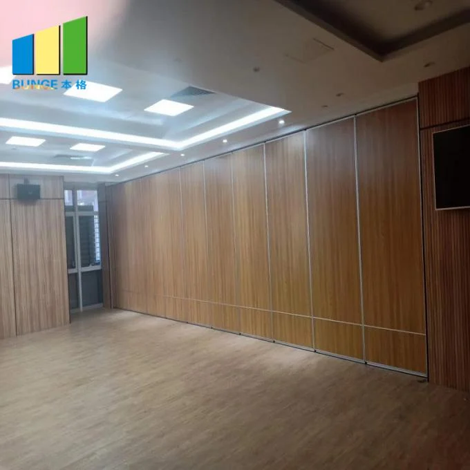 Demountable Operable Wall System Foldable Movable Acoustic Partition Wall For Hotel 1