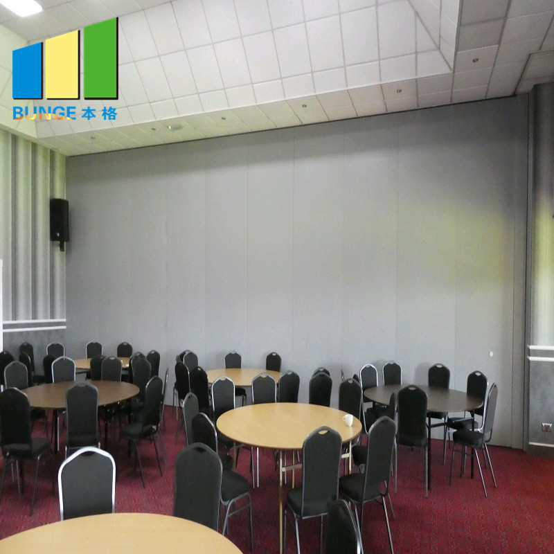Demountable Sliding Fire Rated Acoustic Movable Partition Walls For Exhibition Hall