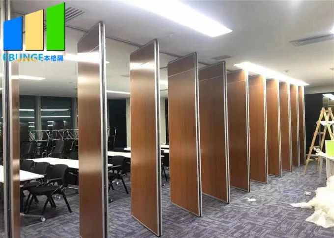 Demountable Sliding Partition Interior Acoustical Room Dividers For Meeting Room 0