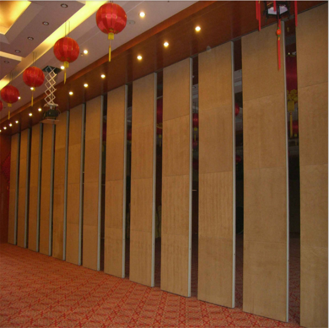 Design Interior Office Sliding Banquet Hall PVC Operable Partitions Wall 0