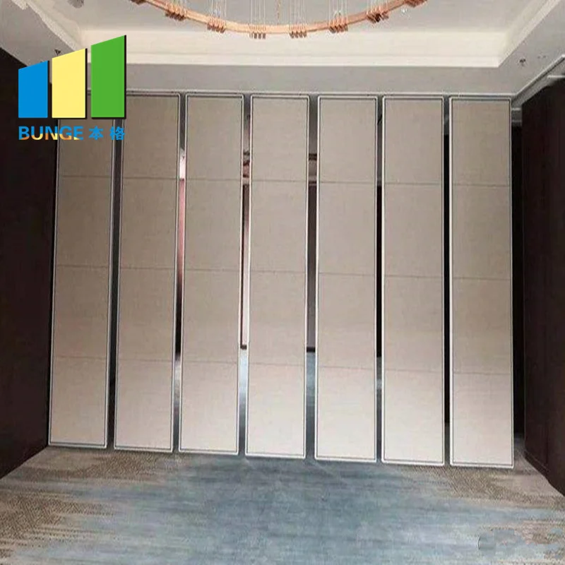 DIY Movable Retractable Foldable Sliding Partition Walls For Multi - Function Room