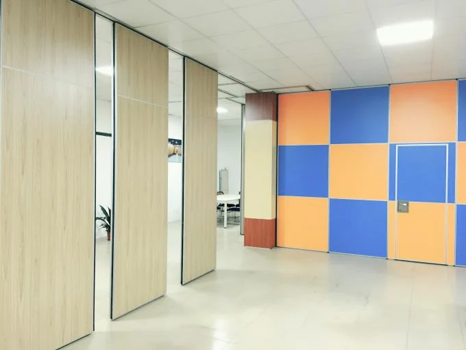 Wooden Soundproof Temporary Sliding Partition Walls For Hotel Banquet Hall 1