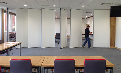 Durable Aluminium Acoustic Movable Partition Walls For Commercial Decorative 1