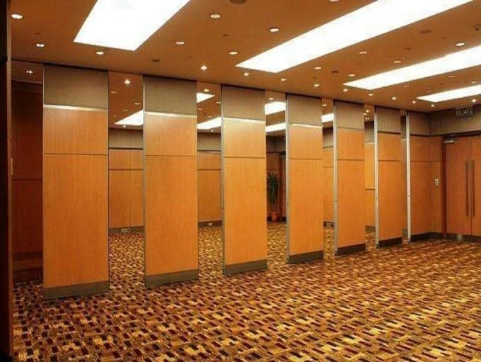 Durable Lightweight Flexible Movable Sliding Partition Walls For Restaurant 0