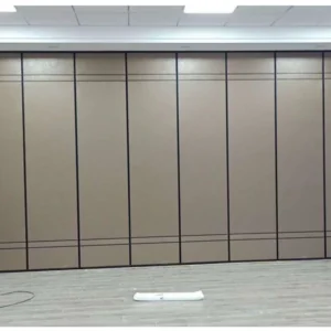 Durable Mobile Partition Wall Panel For Auditorium / Classroom Removable Doors