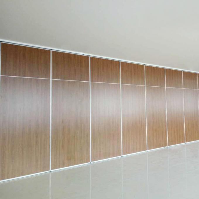 Durable Steel Modern High Ceiling Track Folding Sliding Movable wall For Hotel And Gymnasium 2