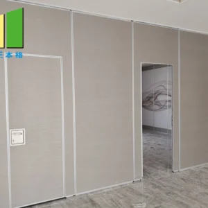 Durable Wooden Hanging Acoustic Partition Walls / Movable Room Dividers