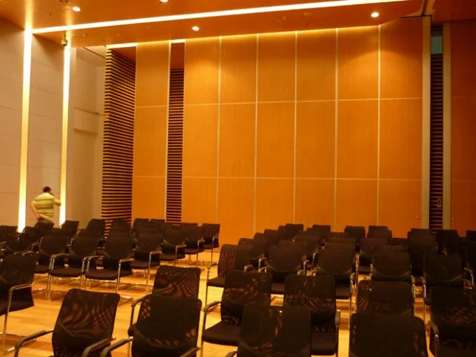 Easy Installation Wood folding Partition Wall for Function Room Opening Style 0