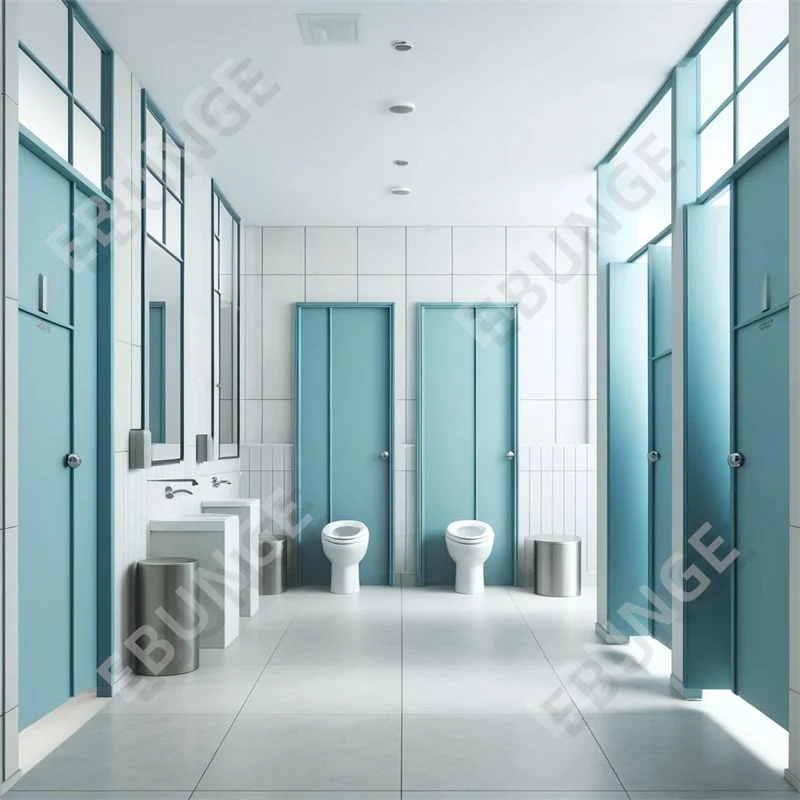 Easy To Clean and Affordable Bathroom Partition Support Customized Commercial Bathroom Partition