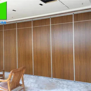 Easy To Operate Conference Hall Acoustic Folding Room Partition Walls Commercial