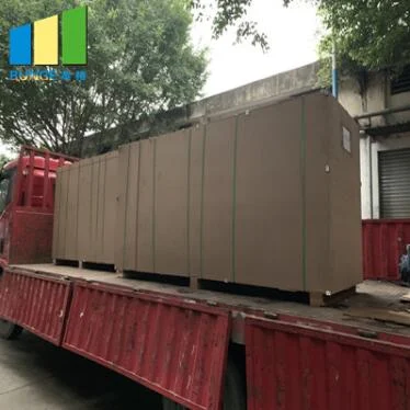 EBUNGE 10mm Environmental Aluminum Tempered Single Glass Office Partition Walls 7