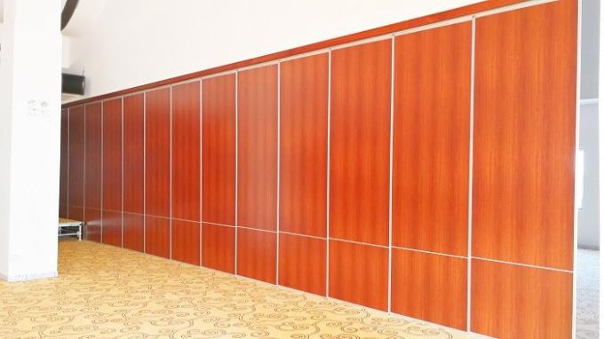 Ebunge Movable Partition Walls MDF Finish Aluminum Frame Folding Acoustic Room Divider 0