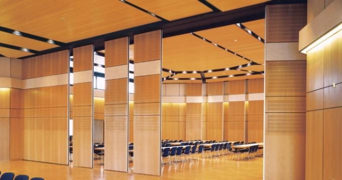 Ebunge Movable Partition Walls MDF Finish Aluminum Frame Folding Acoustic Room Divider 2