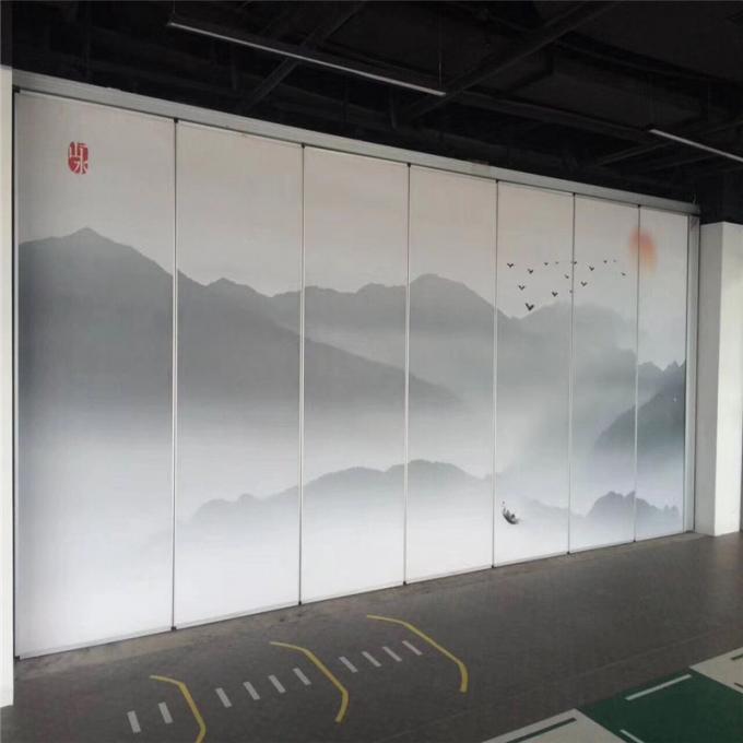 Ebunge Movable Partition Walls Operable Walls Landscape Printing Surface for Upscale Restaurant 0
