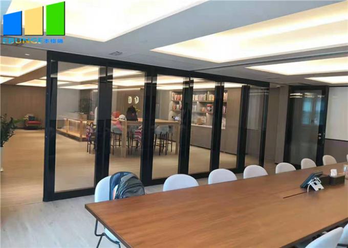 Ebunge Office Glass Modular Partition Aluminum Frame Glass Soundproof Partition For Office Rooms 0