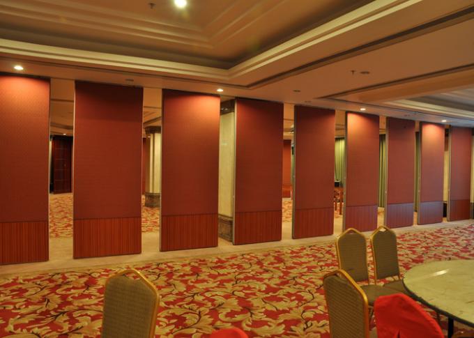 EBUNGE Sound Barrier Walls Space Divider Sliding Partition Walls MDF Melamine Finish For Hotel Meeting Room 1