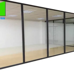 Eco Friendly Demountable Modular Glass Partition Wall For Office Building