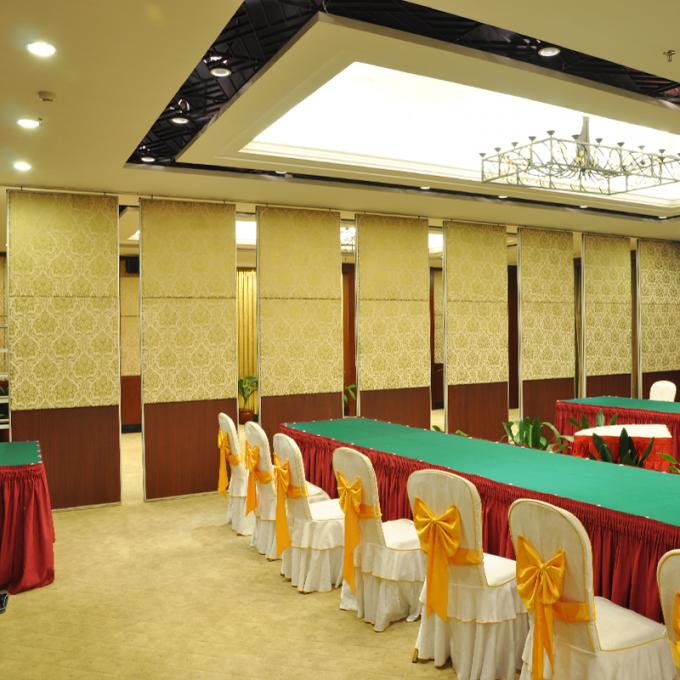Economical Acoustical Movable Sliding Partition Wall 65mm Thickness 1