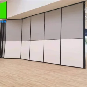 Fabric Finishing Surface Fireproof Folding Partition Walls Space-Saving Solutions for Multi-Use Areas