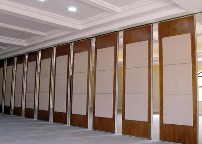 Fabric Folding Movable Partition Office Sliding Partition Walls For Hotel 0