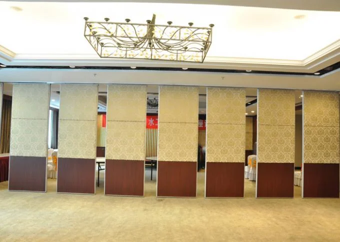 Fabric Folding Movable Partition Office Sliding Partition Walls For Hotel 2