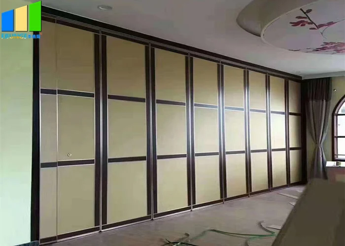 Fabric Sliding Partition Walls / Foldable Partition Wall Room Divider For Office