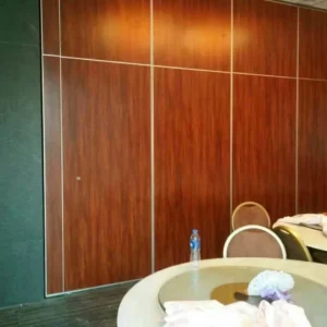 Fabric Surface MDF Office Partition Wall with Hanging System / Sliding Track Roller