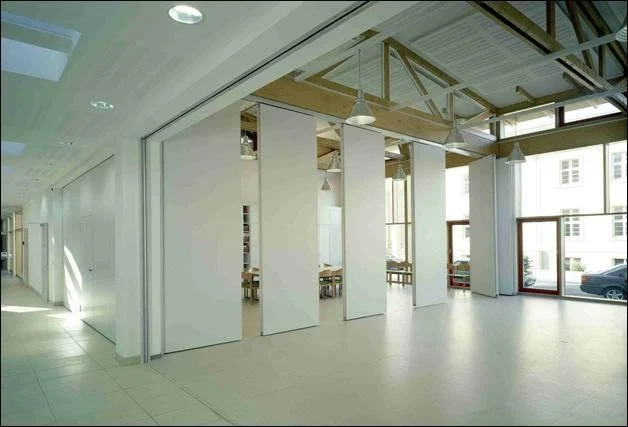 Fabric Surface Mobile Door Sliding Folding Soundproofing Partition Walls For Banquet Hall