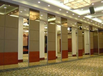 Fabric Surface Sliding Operable Movable Partition Walls For Hotel Banquet Hall 3