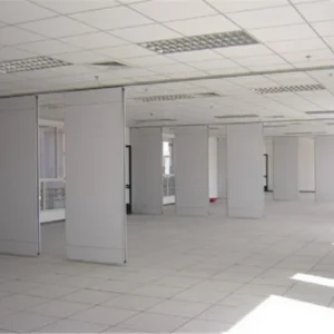 Fabric Wooden Exhibition Partition Wall Gypsum 100 mm Thickness Panel
