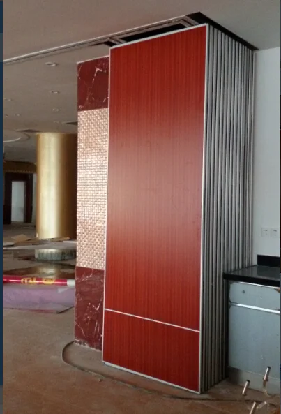 Fabric Wooden Partition Wall Multi-Function Hall For Office Buildings 0