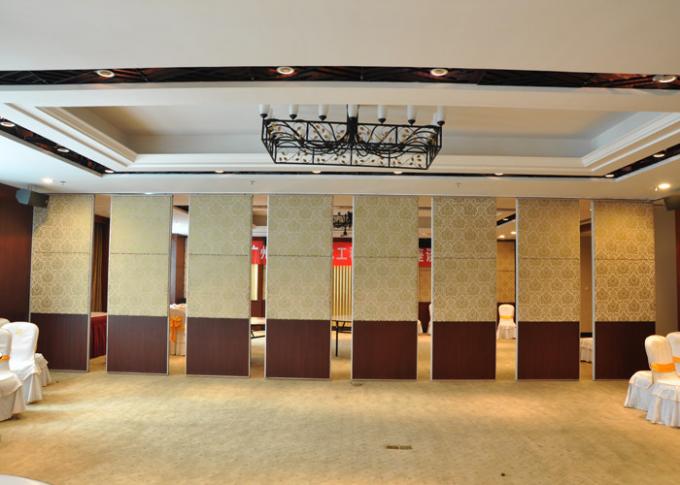 Fashion Movable Partition Walls Dividing Folding Door Sliding Dividers Melamine Wooden Partition For Conference Center 1