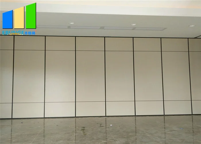 Fire Resistant Interior Mobile Foldable Acoustic Partition Wall