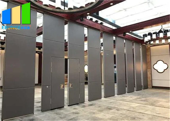 Fire Resistant Interior Mobile Foldable Acoustic Partition Wall