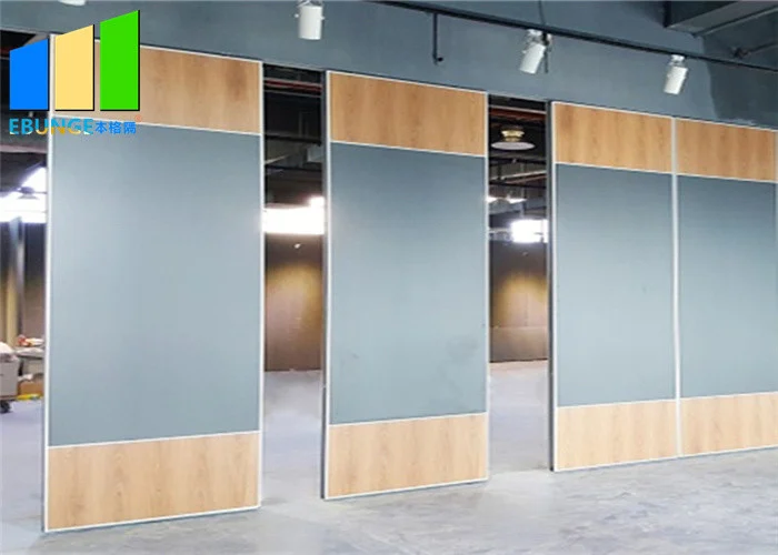 Fire Resistant Interior Mobile Foldable Acoustic Partition Wall