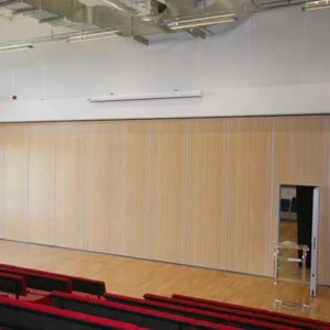 Fireproof Modern Dance Studio Movable Partition Walls With Pass Door