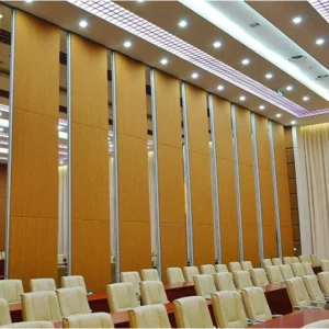 Fireproof Movable Sound Proofing Conference Room Dividers Melamine Board