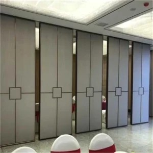 Fireproof Movable Soundproof Partition Wall System Mobile Acoustic Partition Walls Installation Details