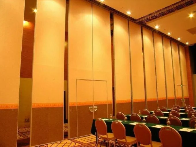 Fireproof Movable Soundproof Partition Wall System Mobile Acoustic Partition Walls Installation Details 1