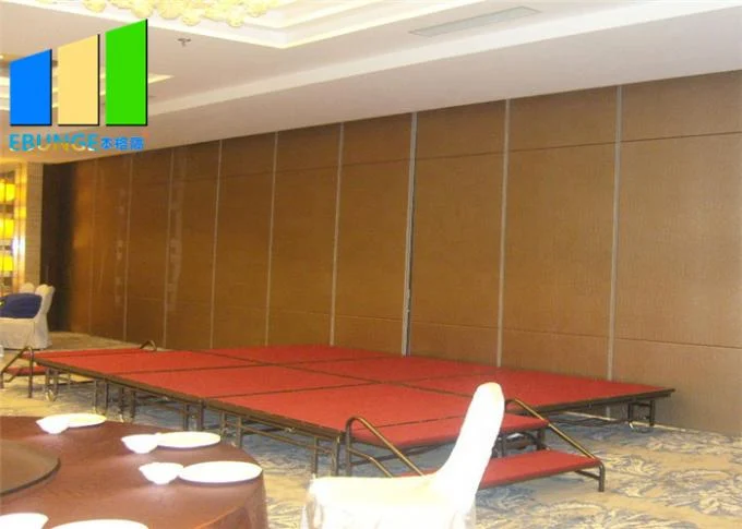 Five Star Hotel Fabric Removable Acoustic Partition Walls Supplier 0