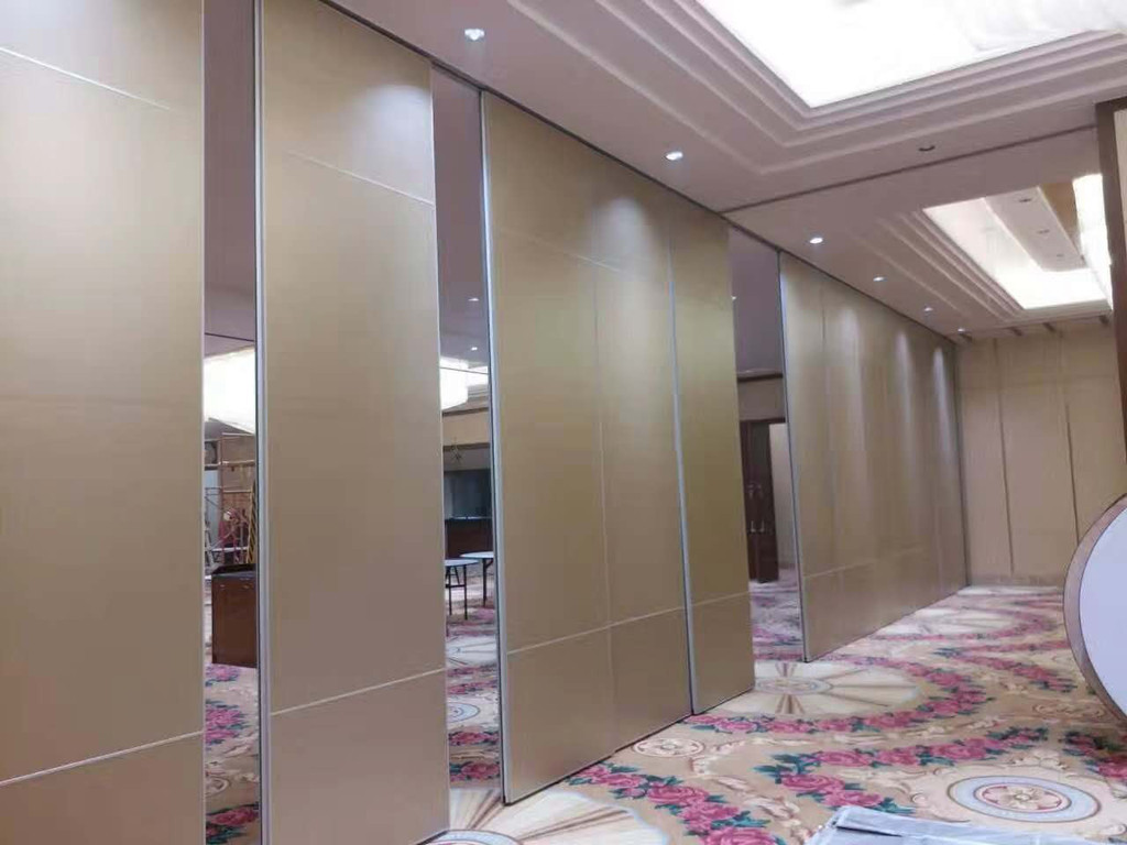 Flexible Floor To Ceiling System Sliding Folding Partitions Movable Walls For Classroom Easy Installing